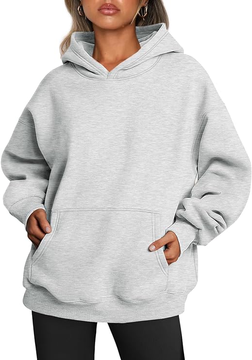 🔥Today 3-pack only $28.98 (all colors)🔥Fashion Queen Fall Winter Oversized Hooded Fleece Sweatshirt