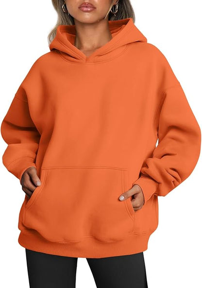 🔥Today 3-pack only $28.98 (all colors)🔥Fashion Queen Fall Winter Oversized Hooded Fleece Sweatshirt