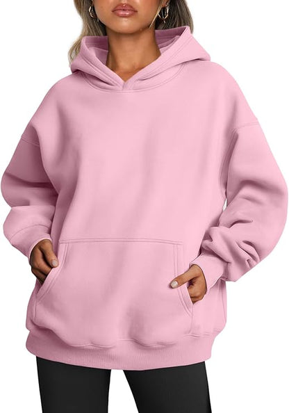 🔥Today 3-pack only $28.98 (all colors)🔥Fashion Queen Fall Winter Oversized Hooded Fleece Sweatshirt