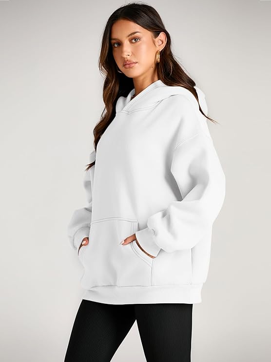 🔥Today 3-pack only $28.98 (all colors)🔥Fashion Queen Fall Winter Oversized Hooded Fleece Sweatshirt