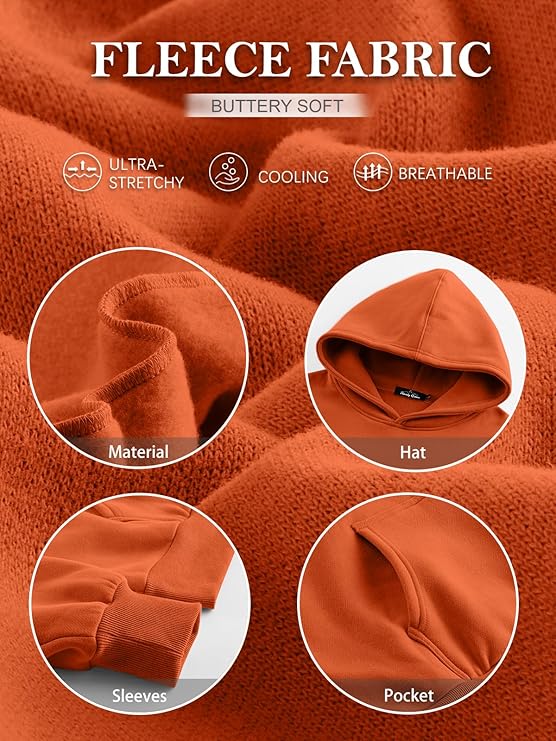 🔥Today 3-pack only $28.98 (all colors)🔥Fashion Queen Fall Winter Oversized Hooded Fleece Sweatshirt